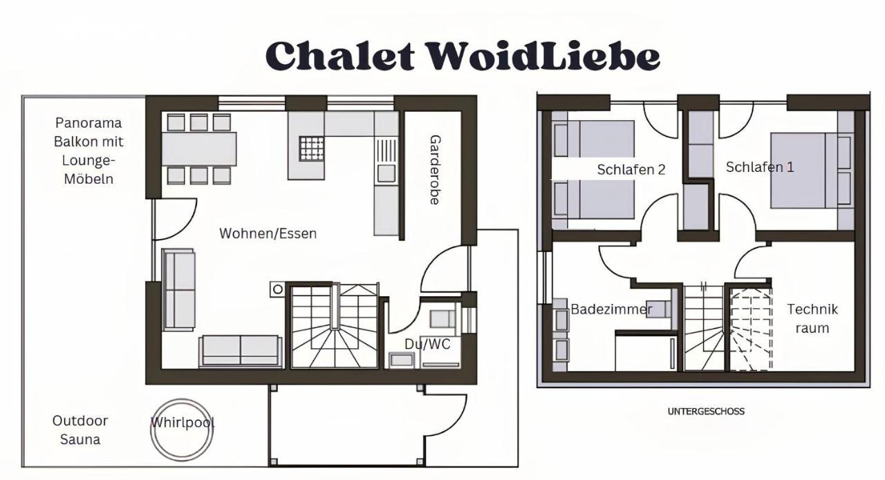 Chalets Woid_Liebe&Glueck Bodenmais Pokój zdjęcie